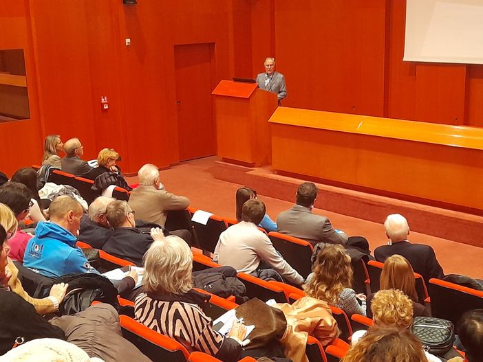 Ivanoe Pellerin al convegno dei Molini Marzoli