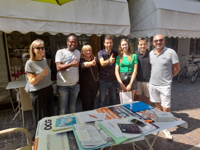 I direttori generale e sanitario con i nuovi direttori di distretto