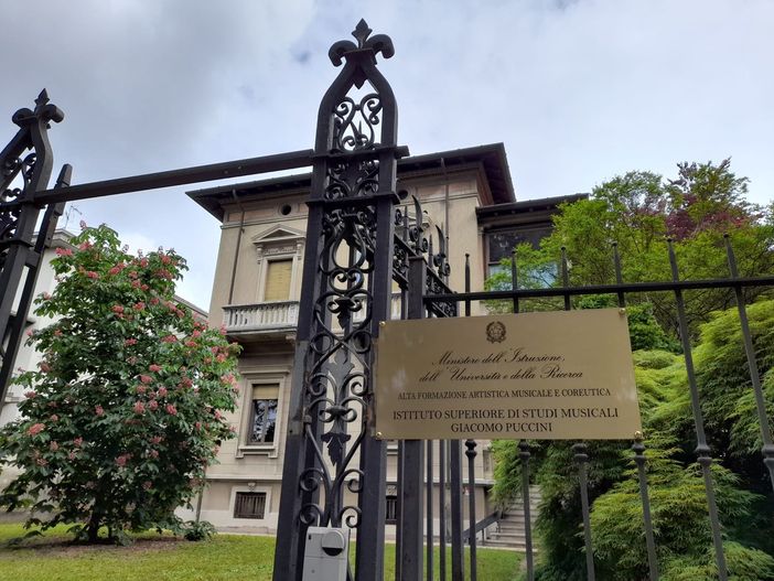 La sede del conservatorio Puccini La sede del conservatorio Puccini