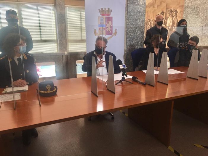 La conferenza stampa in Procura a Busto La conferenza stampa in Procura a Busto