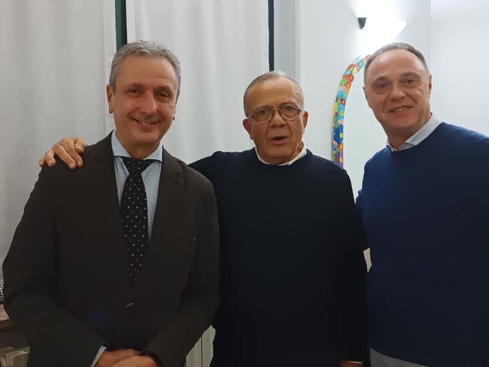 Da sinistra, Pietro Ottaviani, Giovanni Impastato e Alessandro Passuello Da sinistra, Pietro Ottaviani, Giovanni Impastato e Alessandro Passuello