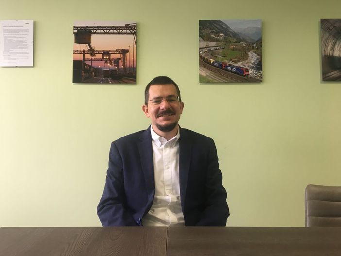 Roberto Paciaroni, direttore di Hupac a Busto Roberto Paciaroni, direttore di Hupac a Busto