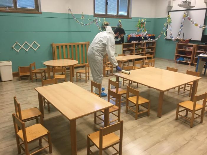 Acof investe in salute: materne e nidi hanno lo “scudo permanente” contro il virus Acof investe in salute: materne e nidi hanno lo “scudo permanente” contro il virus