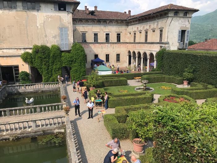 Villa Cicogna Mozzoni, che ha ospitato l'Expo di Bisuschio Villa Cicogna Mozzoni, che ha ospitato l'Expo di Bisuschio