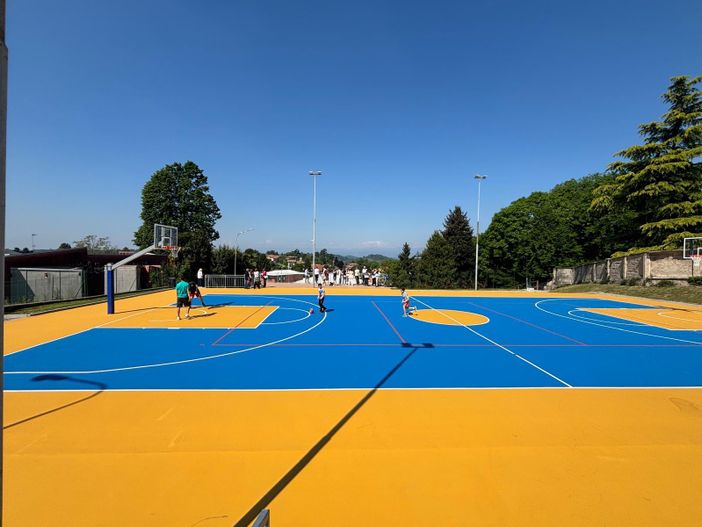 I nuovi campi sportivi rigenerati a Morazzone