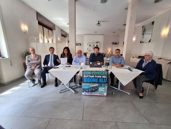 La conferenza stampa del Gruppo intercomunale per i cittadini
