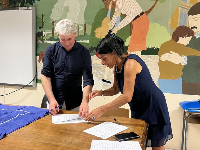 La firma del Patto di Quartiere a Giubiano