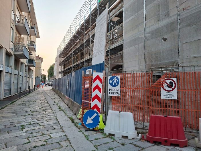 Conventino sicuro, riapre via Matteotti