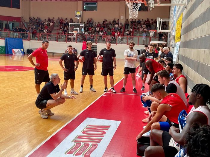 Pallacanestro Varese al lavoro: stasera amichevole alla Itelyum Arena contro Bergamo