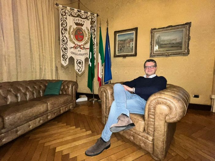 Davide Cassani, sindaco di Gallarate e segretario provinciale della Lega