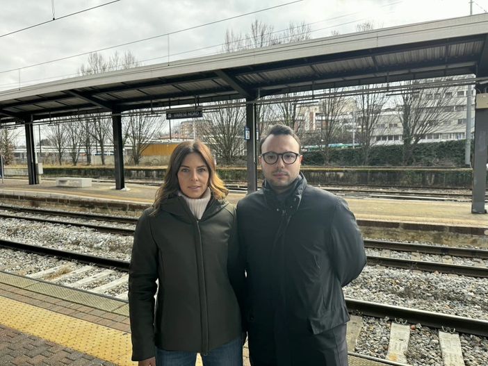 Tovalieri e Angei in stazione a Varese