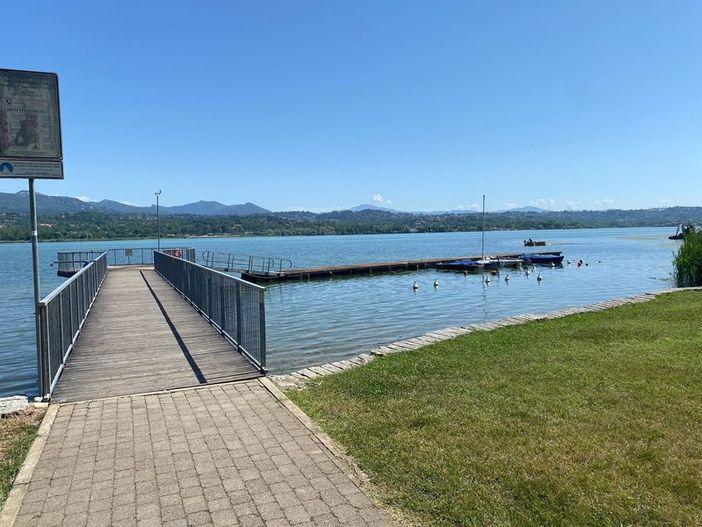 Il lido di Bodio Lomnago