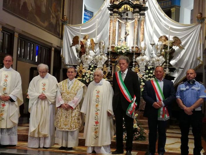 LA STORIA da Clivio e Origgio: monsignor Cesare Catella 99 anni e 75 anni di sacerdozio