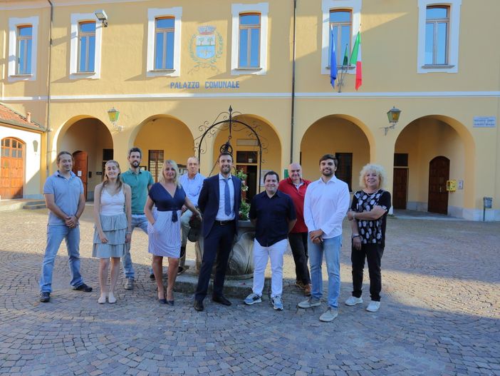 I componenti della lista "Comerio Attiva"