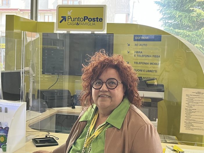 Elvira Di Fusco, direttrice dell'ufficio postale di Gallarate Elvira Di Fusco, direttrice dell'ufficio postale di Gallarate