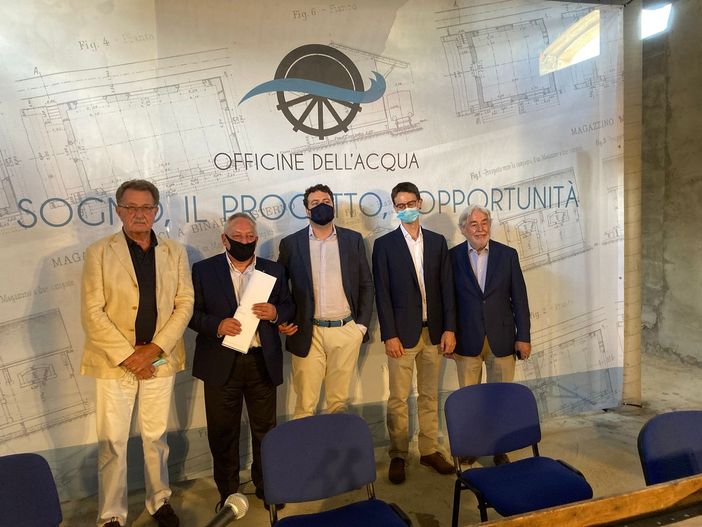 VIDEO E FOTO. A Laveno il sogno è diventato progetto, aperte le Officine dell'Acqua VIDEO E FOTO. A Laveno il sogno è diventato progetto, aperte le Officine dell'Acqua