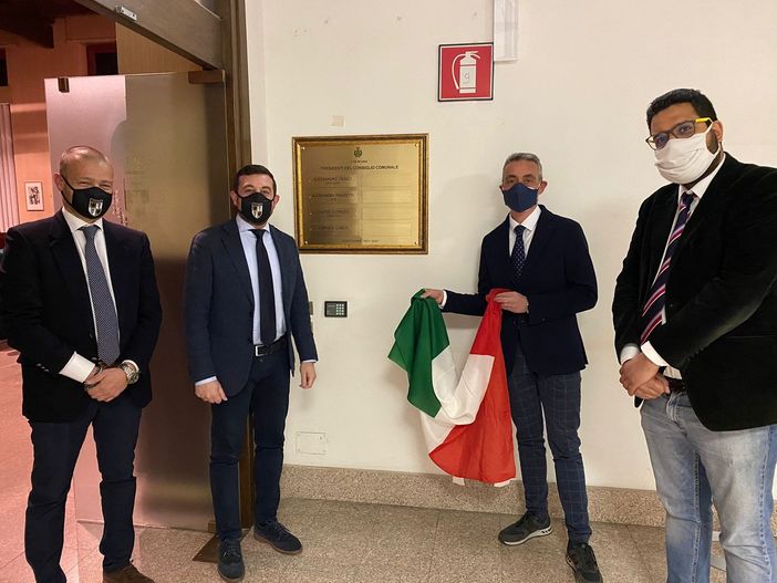 Da sinistra: Alessandro Casali, Davide Cataldo, Fabrizio Luglio, Alessandro Franzetti