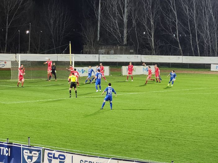 Il grande pubblico che oggi a Broni ha assistito a Oltrepò-Pavia finita 2-0: domenica rivincita che conta, ma al Fortunati, nella semifinale playoff