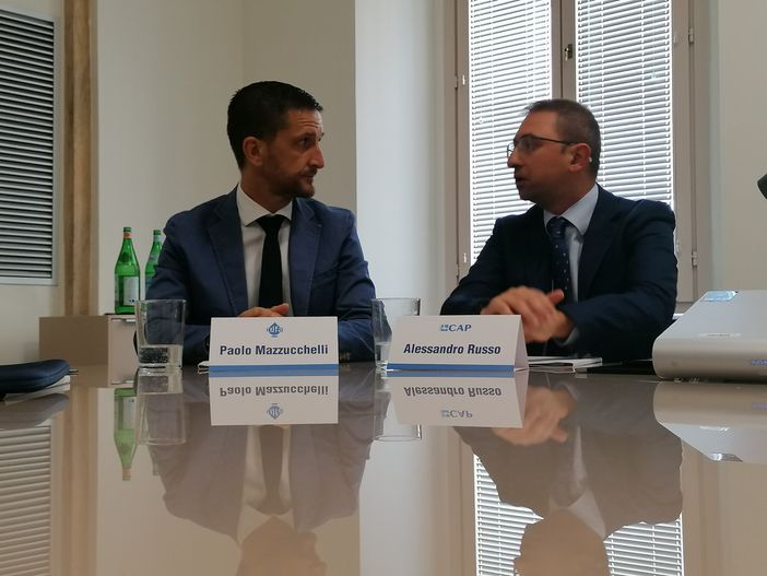 A sinistra, Paolo Mazzucchelli presidente Alfa