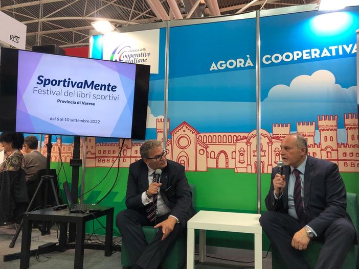 Il Festival dei libri sportivi farà tappa a Varese, Busto e Laveno. Lunghi: «Un'opportunità per il territorio» (VIDEO)