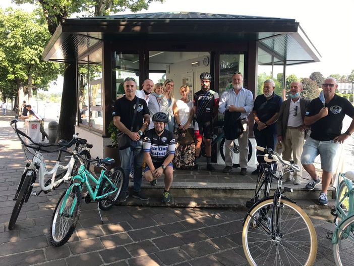 Consegnate all'Infopoint di Sesto Calende le bici da noleggiare a cittadini e turisti