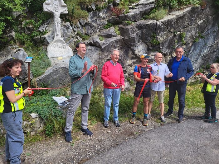 Inaugurata oggi la "Via del Caravati" Inaugurata oggi la "Via del Caravati"