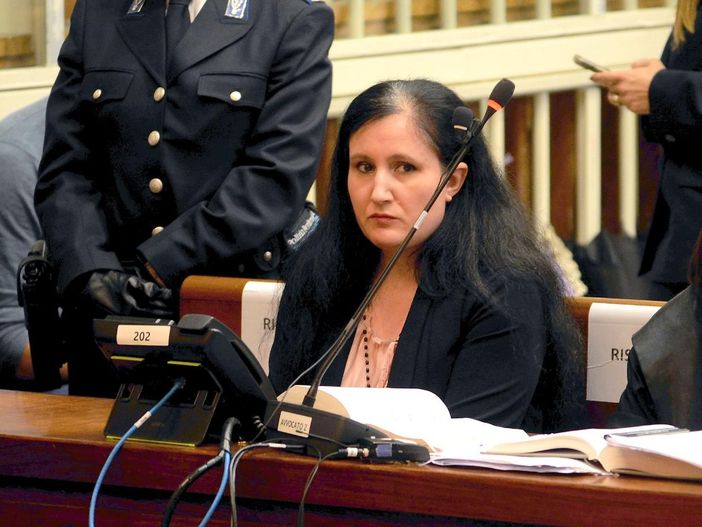 Alessia Pifferi in Aula (foto Afe/Adnkronos)