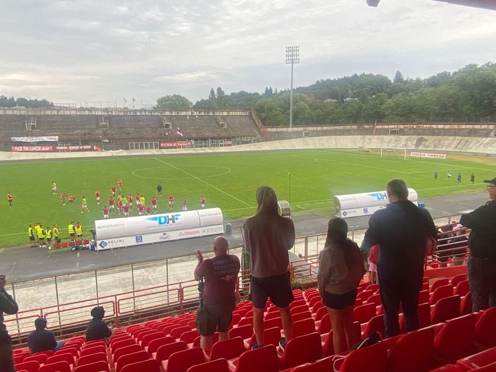 Applausi a fine gara per il Varese