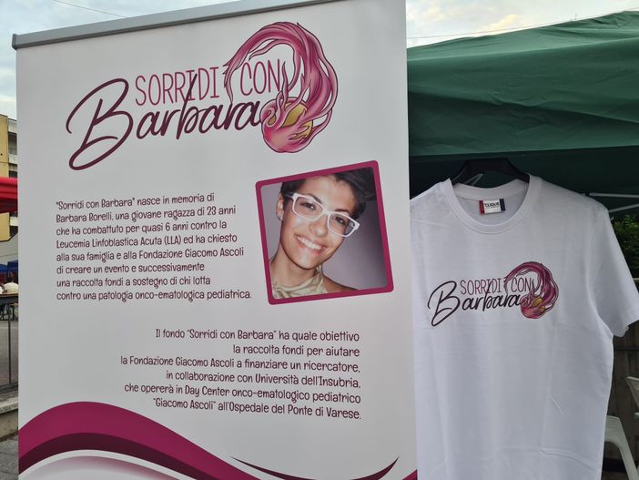 “Sorridi con Barbara”: una domenica di festa a Malnate per la ricerca sul linfoma pediatrico