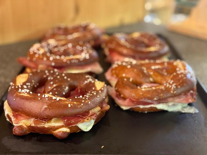 Qui e nella galleria alcune leccornie da mangiare al brunch nel locale di Luca e Alessandra (servizio a cura di Giulia Nicora)