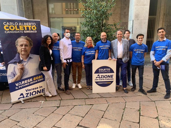 Azione riparte, con un po' di "La Civica" ma senza Gregori: «Il programma non cambia, pensiamo alla Varese del 2030»