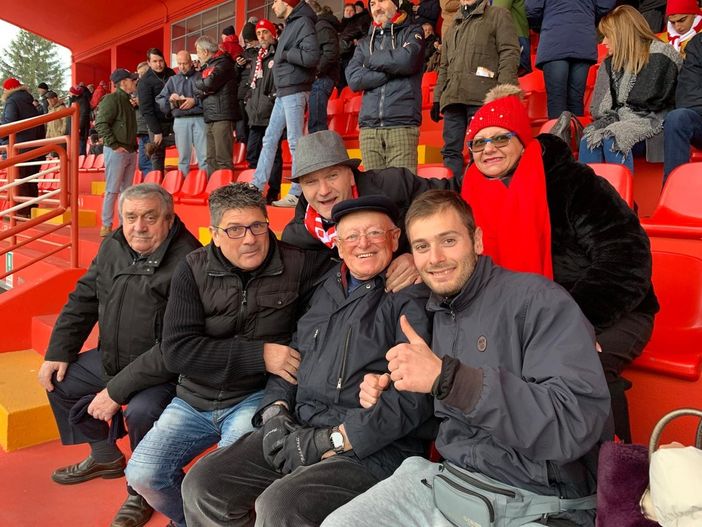 Mercoledì alle 10 a Valle Olona l'ultimo saluto a Rinaldo. «Fai buon viaggio, la tua passione biancorossa vivrà nei nostri cuori»