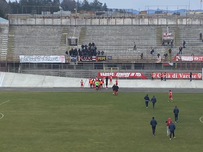 POVERO VARESE (0-2): OGGI SARESTI IN ECCELLENZA