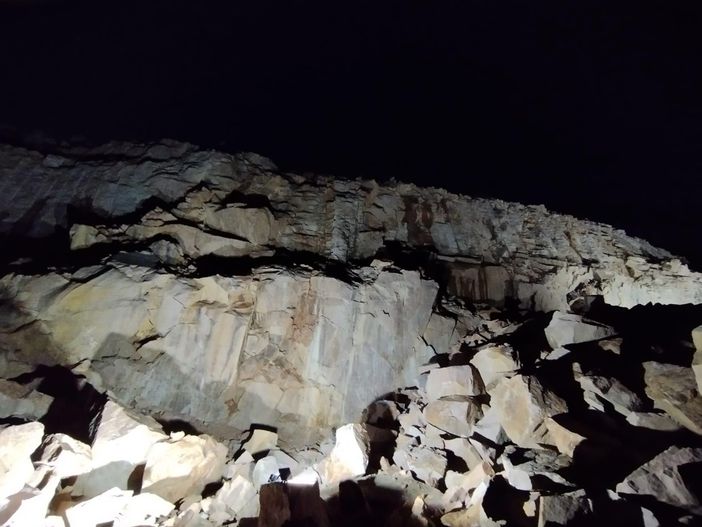 La cava Bonomi a Cuasso al Monte
