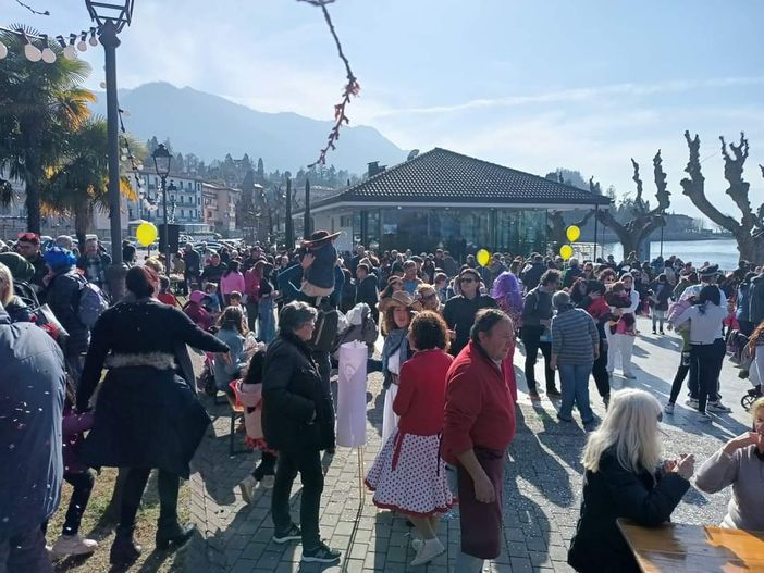 Una delle passate edizioni del Carnevale di Porto Valtravaglia