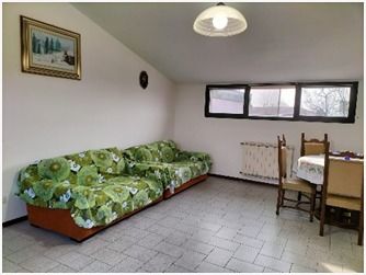 L'interno dell'appartamento comunale di piazza De Gasperi di proprietà comunale destinato ad accogliere rifugiati ucraini