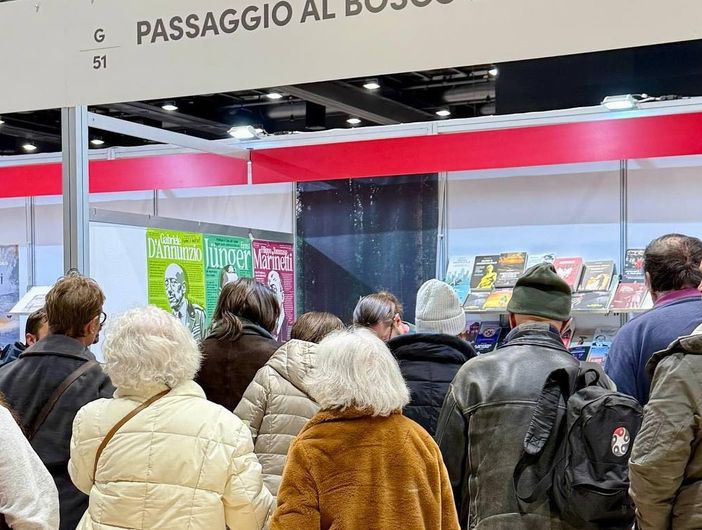 Lo stand alla fiera di Roma - foto dalla pagina Facebook