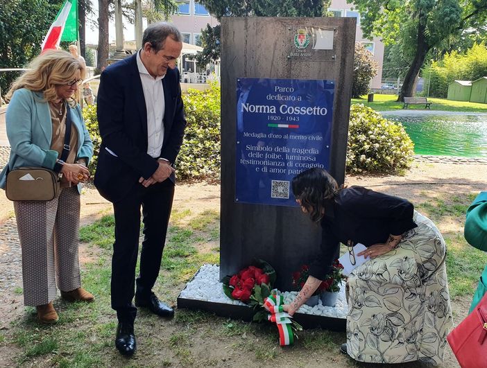 Busto, il parco di via Foscolo intitolato a Norma Cossetto, vittima delle foibe