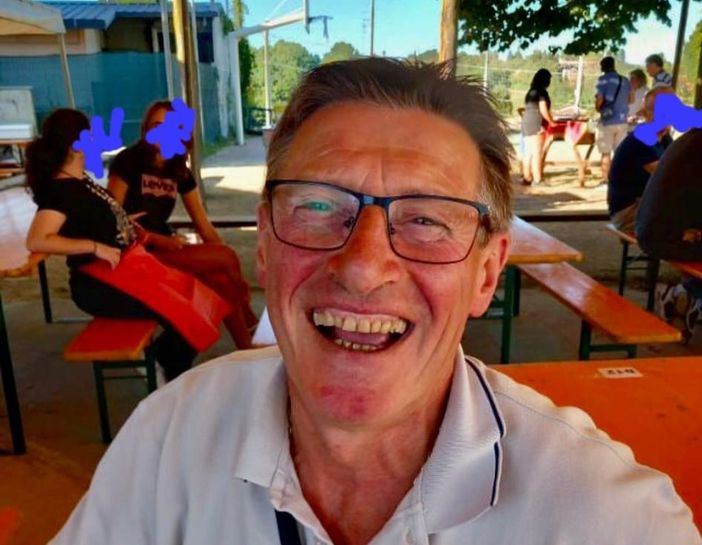 Bruno Dissegna in una foto tratta dalla pagina Facebook del sindaco Yvonne Beccegato