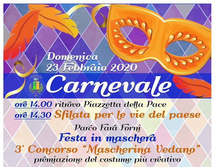 Anche Vedano Olona, Gavirate e Olgiate annullano la sfilata di Carnevale