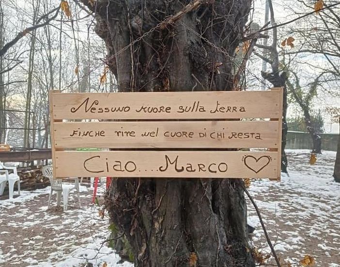 Un dono perché Marco "Sciur" Bonomi viva per sempre: intitoliamogli il campetto di Calcinate degli Orrigoni