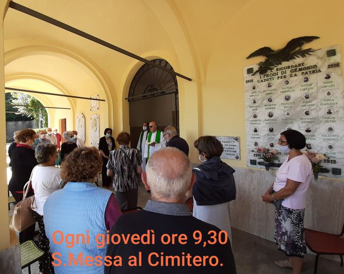 Gemonio, rubato l'altare utilizzato per celebrare le messe al cimitero: «Restituitelo per rispetto dei defunti»