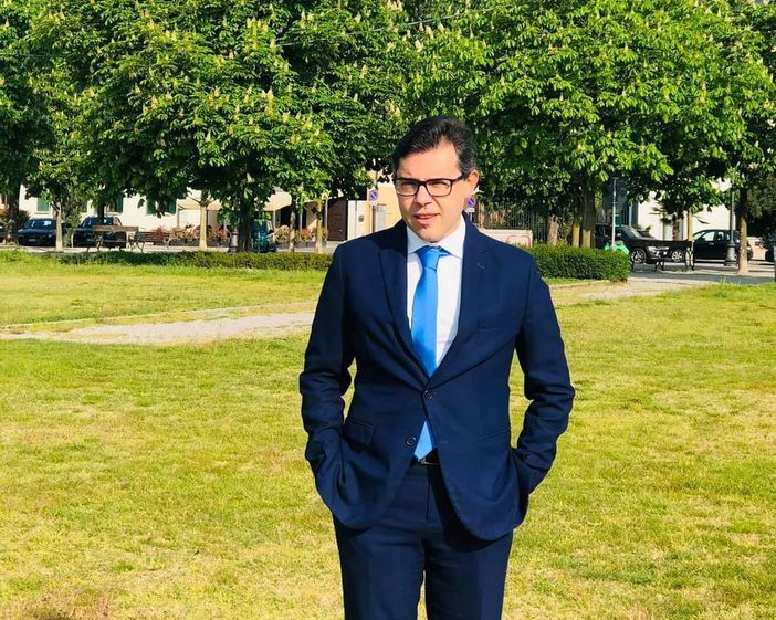 Il candidato sindaco di "A come Angera" Marco Brovelli