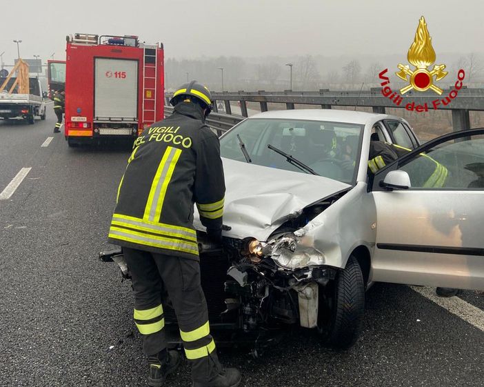 L'incidente di oggi sulla superstrada di Malpensa L'incidente di oggi sulla superstrada di Malpensa