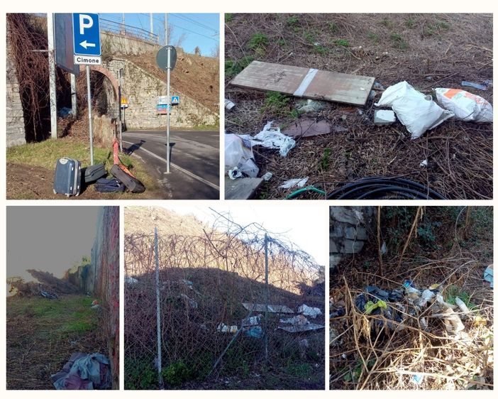 Varese, in via Cimone incuria e maleducazione: lungo la ferrovia una discarica a cielo aperto Varese, in via Cimone incuria e maleducazione: lungo la ferrovia una discarica a cielo aperto