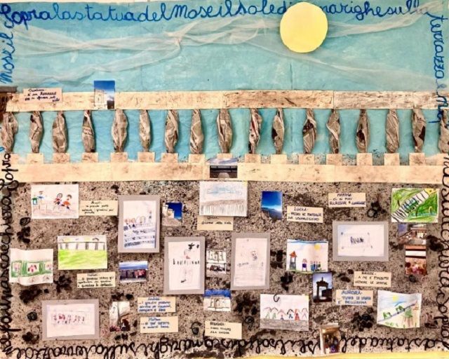 La terrazza panoramica del Sacro Monte stupisce i bambini dell'asilo e diventa monumento di storia e identità