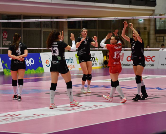 PALLAVOLO A2F. Punto d'oro per la Futura contro la Delta Informatica Trentino