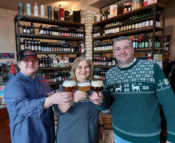 Da sinistra: Samantha Belli, Silvana Giordano e Stefano Baladda