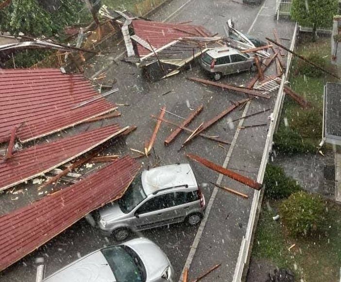 Foto tratta dalla pagina Facebook di NaturalMeteo