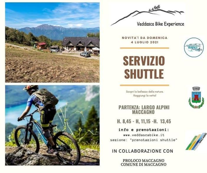 A Maccagno debutta lo Shuttle Bus, per scalare "comodamente" in bicicletta il passo della Forcora